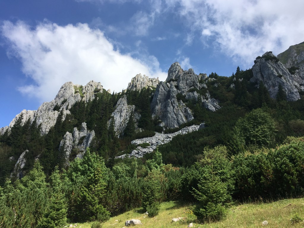 The mountains of Transylvania